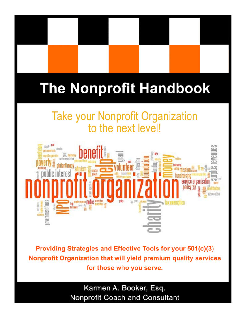 nonprofit handbook cover