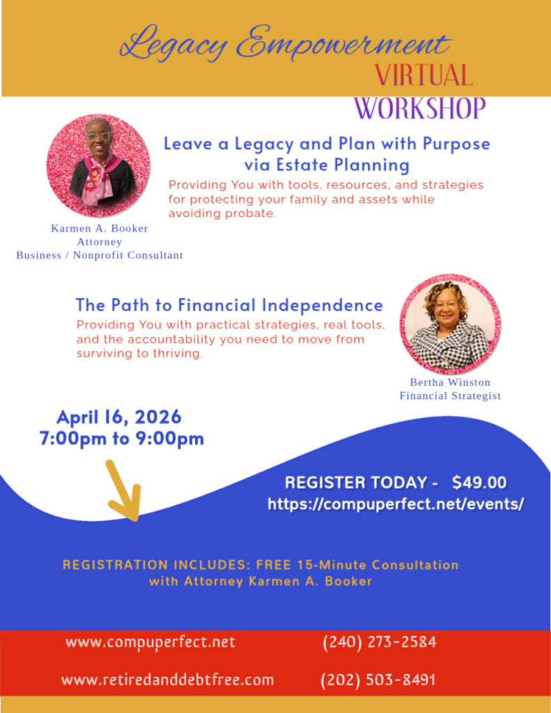 virtual conference flyer