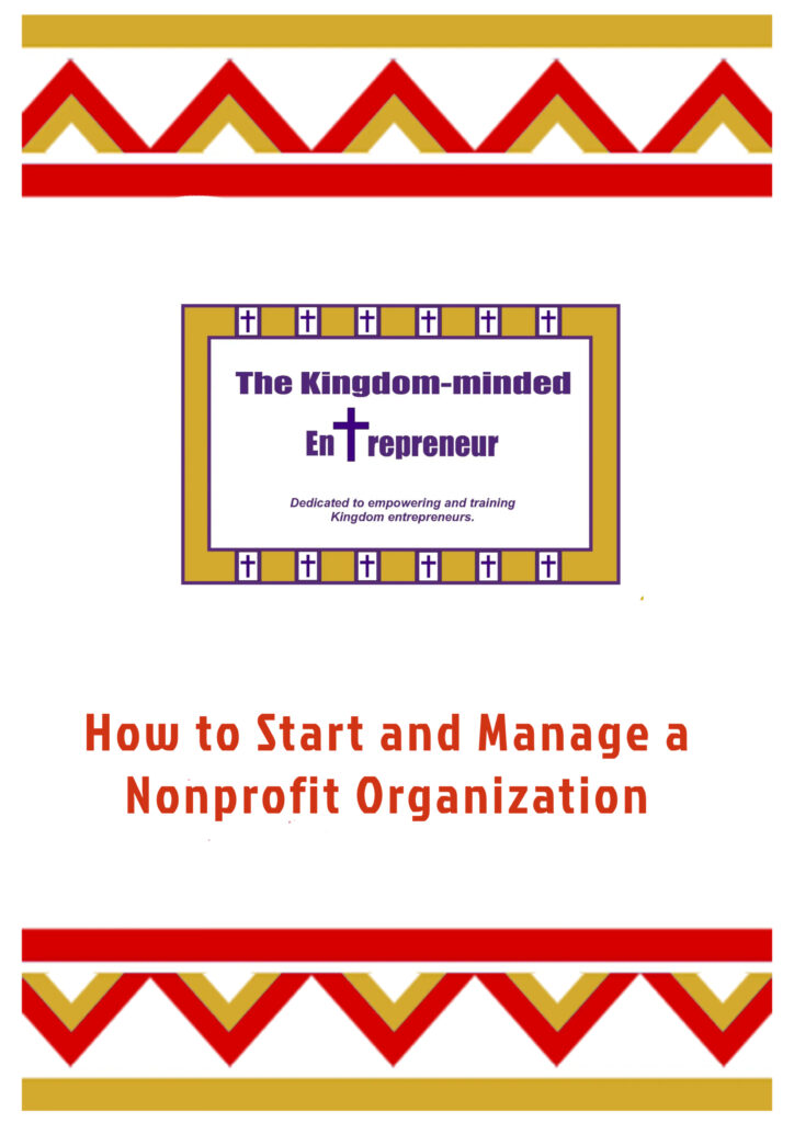 how to start a nonprofit cover